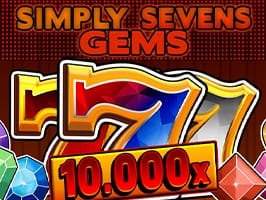 Simply Sevens Gems game cover